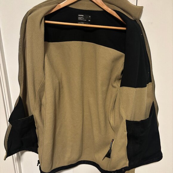 $395 Haven Green Full-Zip Polartec Fleece Guide Jacket - Large Made in Canada - Picture 11 of 12